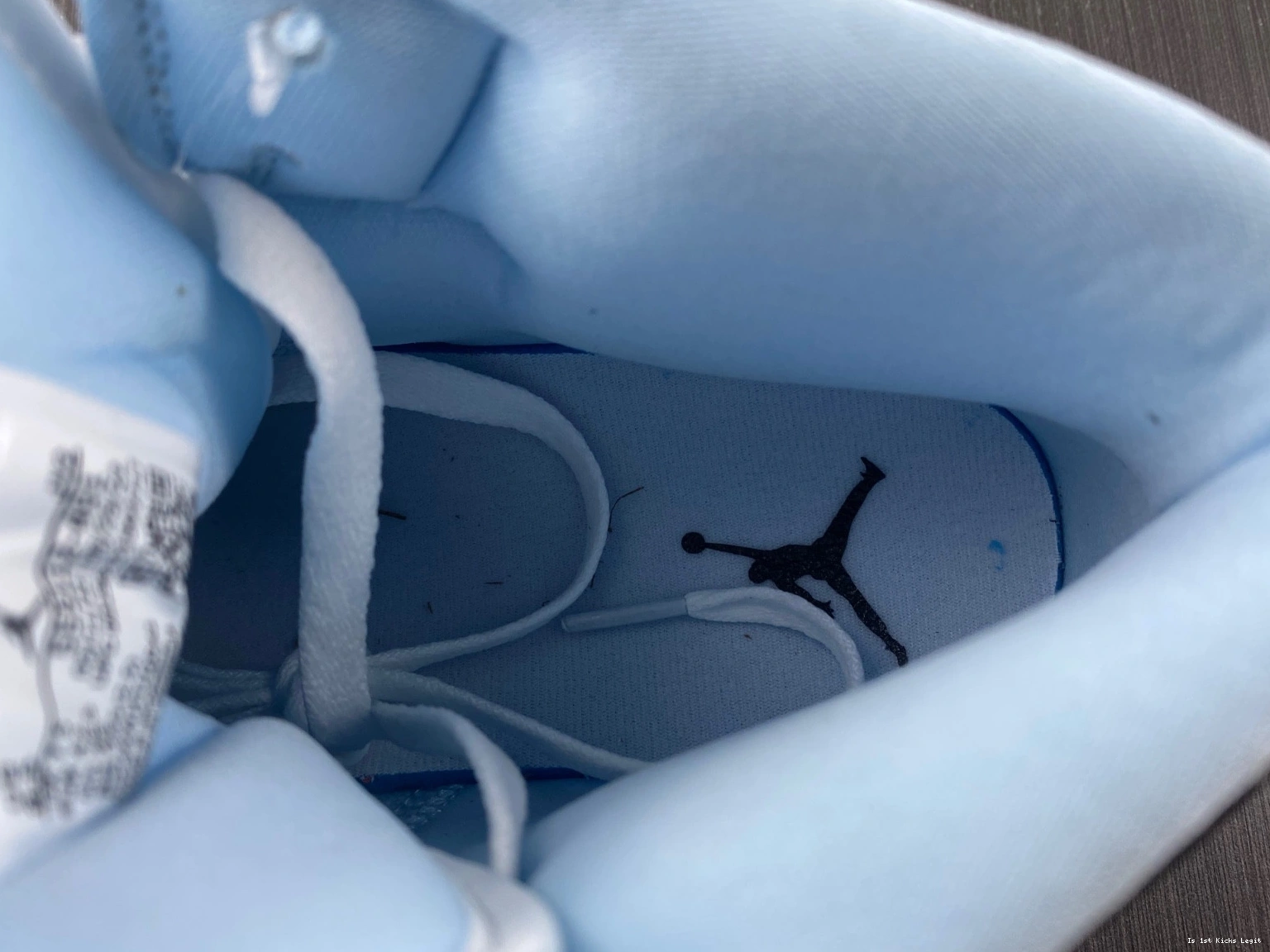Blue 555112-401 Mid Air Jordan 1 GS Ice 0513